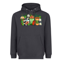 Smoke panda coffee cups Heavyweight Hoodie - Zillion Design Studio