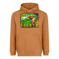 Meerkat Happy Go Lucky Goat Heavyweight Hoodie - RanaPortraitStore