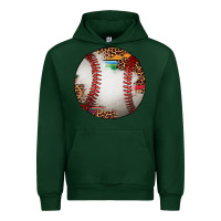 Forest Green western baseball leopard serape pattern Urban Hoodie - Artiststas