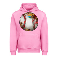 Fuchsia Pink western baseball leopard serape pattern Urban Hoodie - Artiststas