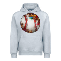 Heather Grey western baseball leopard serape pattern Urban Hoodie - Artiststas