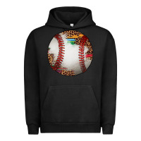 Pigment Black western baseball leopard serape pattern Urban Hoodie - Artiststas