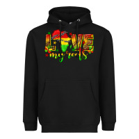 Black love my roots juneteenth Heavyweight Hoodie - texasbilliewilder