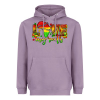 Lavender love my roots juneteenth Heavyweight Hoodie - texasbilliewilder