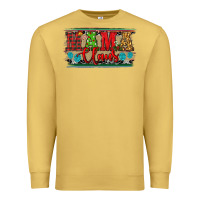 Antique Gold christmas western mama claus Premium Sweatshirt - RanaPortraitStore