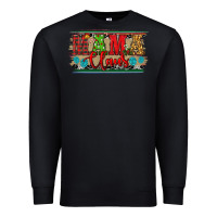 Black christmas western mama claus Premium Sweatshirt - RanaPortraitStore