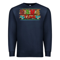 Navy christmas western mama claus Premium Sweatshirt - RanaPortraitStore