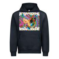 Easter Farm Chicken Chick Rooster Daisys Butterfly Sunflower Eggs Glit Urban Hoodie | Teevron