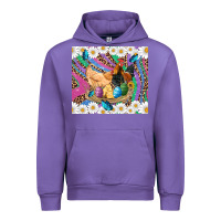 Tulip easter farm chicken chick rooster daisys butterfly sunflower eggs glit Urban Hoodie - Artiststas