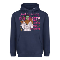 Navy make yourself a priority today and everyday Heavyweight Hoodie - texasbilliewilder