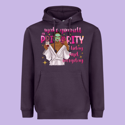 Heavyweight Hoodie make yourself a priority today and everyday