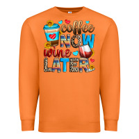 Carrot coffee now wine later Premium Sweatshirt - Zillion Design Studio