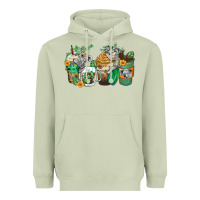 Matcha koala coffee cups Heavyweight Hoodie - Zillion Design Studio