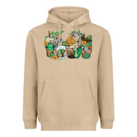Mushroom koala coffee cups Heavyweight Hoodie - Zillion Design Studio