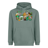 Sage koala coffee cups Heavyweight Hoodie - Zillion Design Studio
