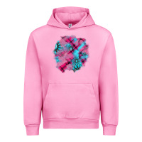 Fuchsia Pink v.d gemstone's patches Urban Hoodie - AdoDesignShop