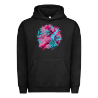 Pigment Black v.d gemstone's patches Urban Hoodie - AdoDesignShop