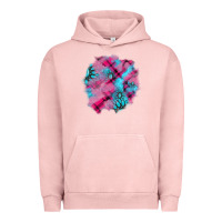 Pigment Salmon v.d gemstone's patches Urban Hoodie - AdoDesignShop