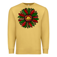 Antique Gold christmas sunflower Premium Sweatshirt - RanaPortraitStore