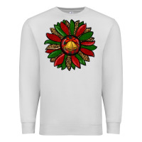 Dove Grey christmas sunflower Premium Sweatshirt - RanaPortraitStore