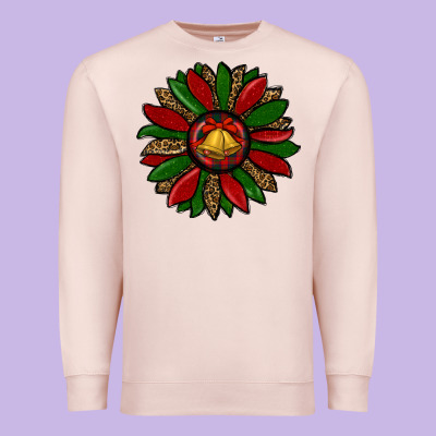 Christmas Sunflower Premium Sweatshirt Designed By Ranaportraitstore