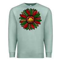 Seafoam christmas sunflower Premium Sweatshirt - RanaPortraitStore