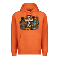 Carrot cross background Premium Hoodie - JahusDesignShop