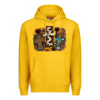 Lemon cross background Premium Hoodie - JahusDesignShop