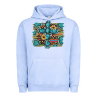 Pigment Grape Ice western gemstone cross sunflowers serape leopard glitter Urban Hoodie - Artiststas