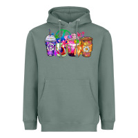 Sage hippie coffee cups Heavyweight Hoodie - Zillion Design Studio