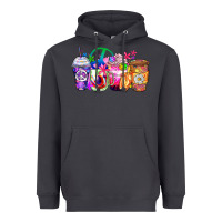 Smoke hippie coffee cups Heavyweight Hoodie - Zillion Design Studio
