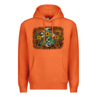 Carrot cross backgraund Premium Hoodie - JahusDesignShop