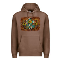 Chestnut cross backgraund Premium Hoodie - JahusDesignShop