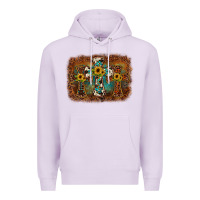 Lilac cross backgraund Premium Hoodie - JahusDesignShop
