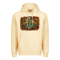 Pina Colada cross backgraund Premium Hoodie - JahusDesignShop