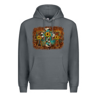 Rock cross backgraund Premium Hoodie - JahusDesignShop