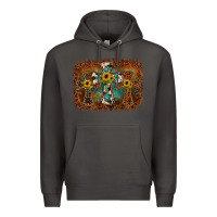 Smoke cross backgraund Premium Hoodie - JahusDesignShop