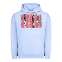Pigment Grape Ice v.d cow and lotus brushstrock Urban Hoodie - AdoDesignShop