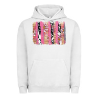 Pigment Lunar Rock v.d cow and lotus brushstrock Urban Hoodie - AdoDesignShop