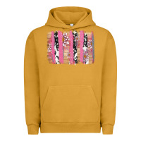 Pigment Peanut Butter v.d cow and lotus brushstrock Urban Hoodie - AdoDesignShop