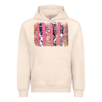 Sandshell v.d cow and lotus brushstrock Urban Hoodie - AdoDesignShop