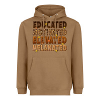 Toasted Coconut melanin educated motivated elevated melanated Heavyweight Hoodie - texasbilliewilder