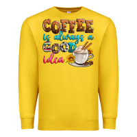 Lemon coffee is always good idea Premium Sweatshirt - Zillion Design Studio