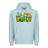 Blue Mist st patricks coffee Premium Hoodie - Jasminsmagicworld
