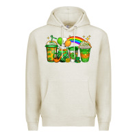 Oatmeal Heather st patricks coffee Premium Hoodie - Jasminsmagicworld
