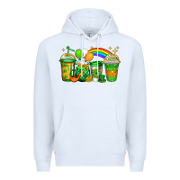 White st patricks coffee Premium Hoodie - Jasminsmagicworld