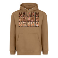 Toasted Coconut melanin melanin melanin Heavyweight Hoodie - texasbilliewilder