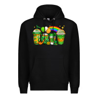 Black st patricks coffee Premium Hoodie - Jasminsmagicworld