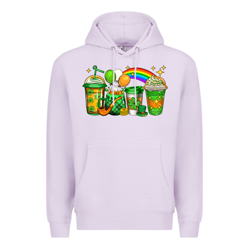 St Patricks Coffee Premium Hoodie by Jasminsmagicworld | Teevron