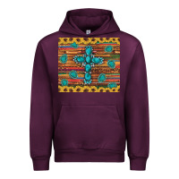 Mauve Wine western gemstone cross sunflowers leopard serape glitter wooden tumble Urban Hoodie - Artiststas
